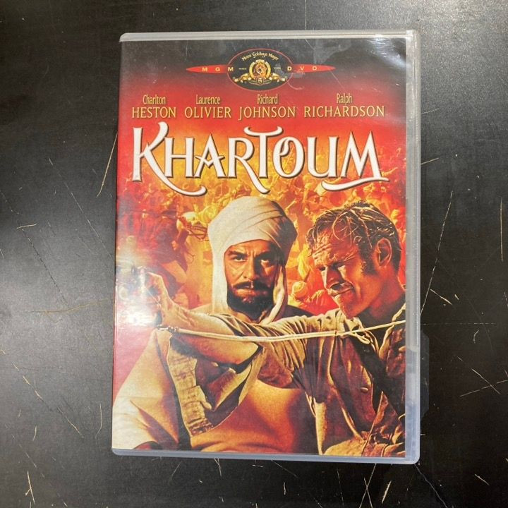 Khartoum DVD (VG+/M-) -seikkailu-